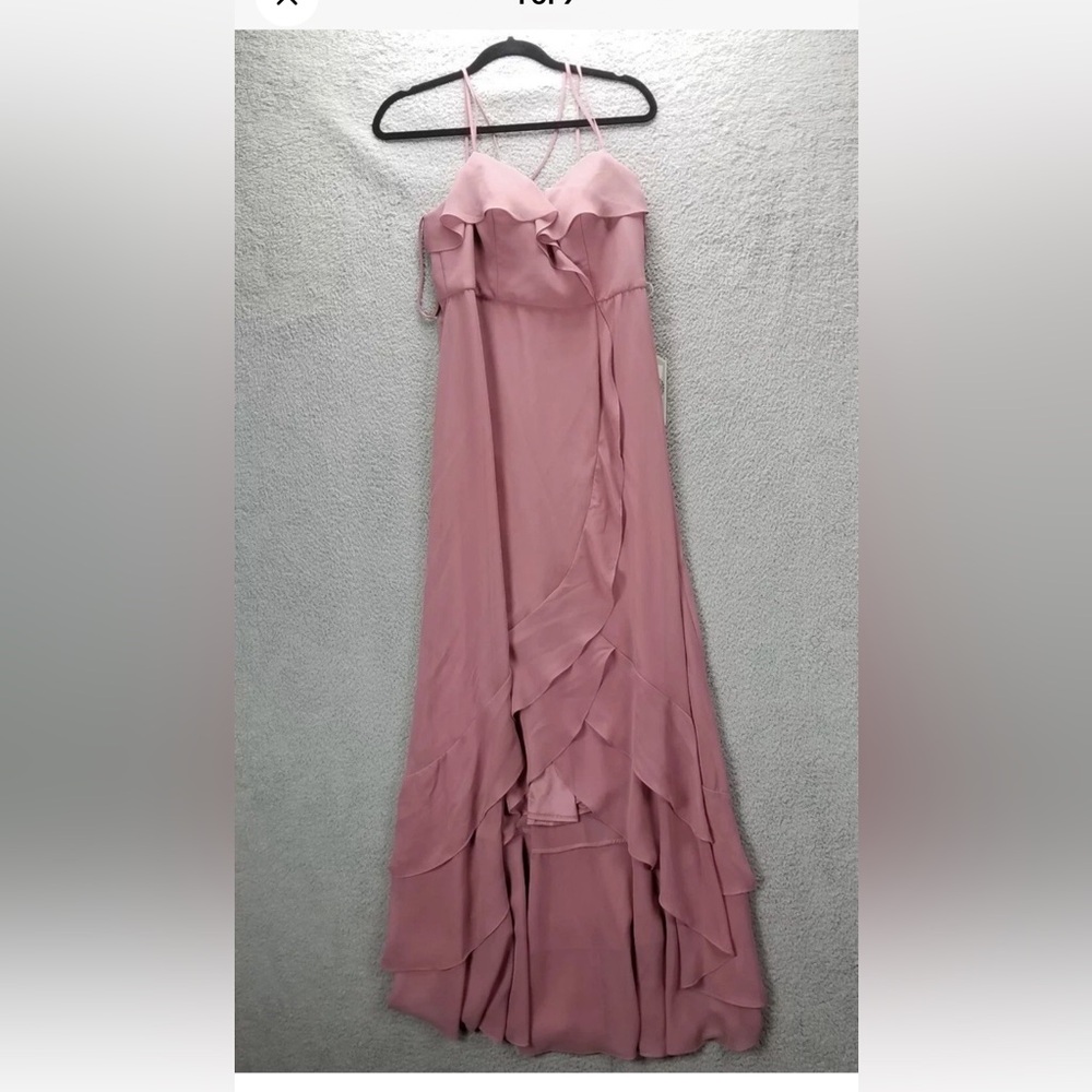 Elegant Pink Women's Dress